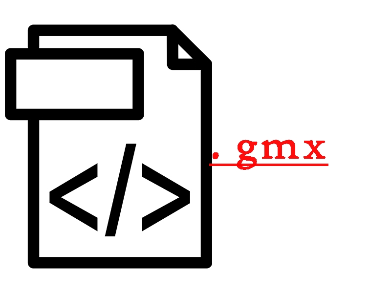 Файл с расширением gmx Файл с расширением gmx