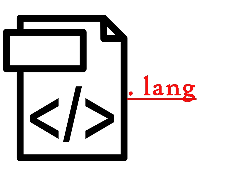 Файл с расширением lang Файл с расширением lang