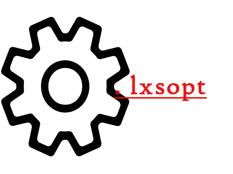 Файл с расширением lxsopt Файл с расширением lxsopt