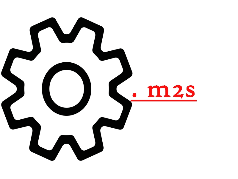 Файл с расширением m2s Файл с расширением m2s