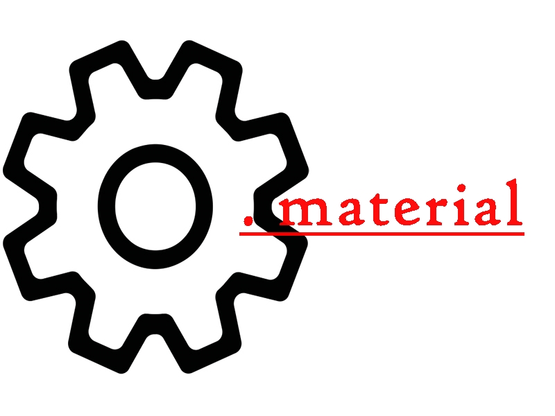 Файл с расширением material Файл с расширением material