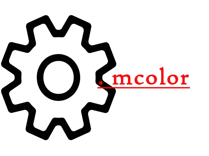 Файл с расширением mcolor Файл с расширением mcolor