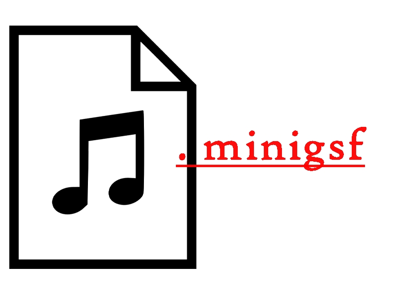 Файл с расширением minigsf Файл с расширением minigsf