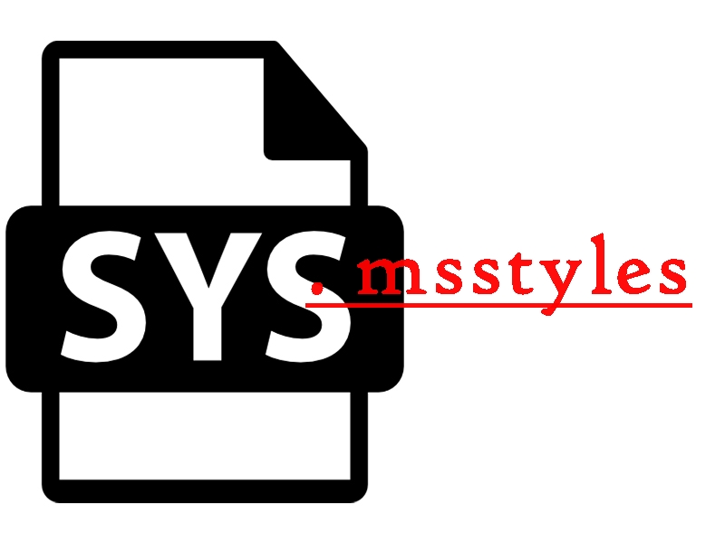 Файл с расширением msstyles Файл с расширением msstyles