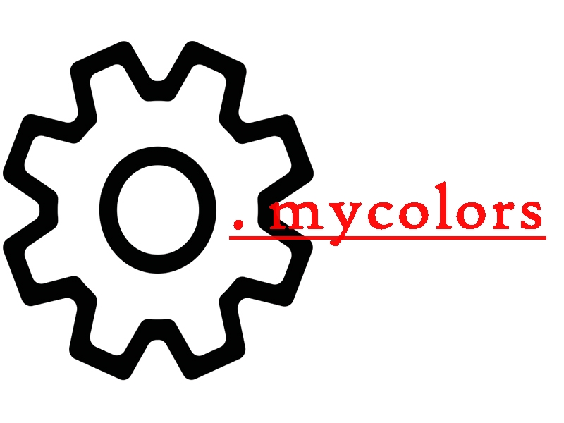 Файл с расширением mycolors Файл с расширением mycolors