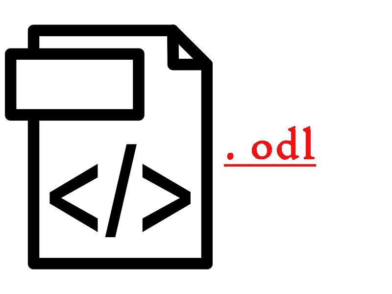 Файл с расширением odl Файл с расширением odl