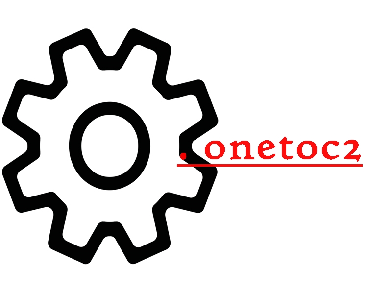 Файл с расширением onetoc2 Файл с расширением onetoc2