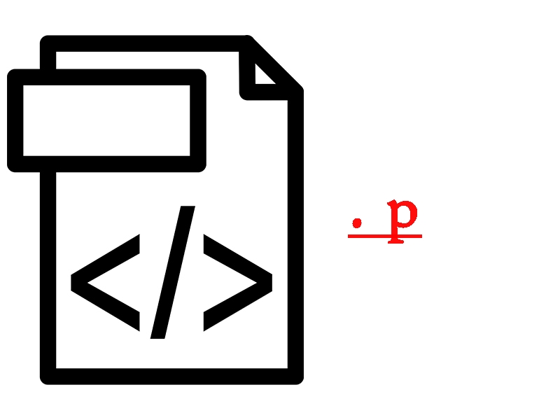 Файл с расширением p Файл с расширением p