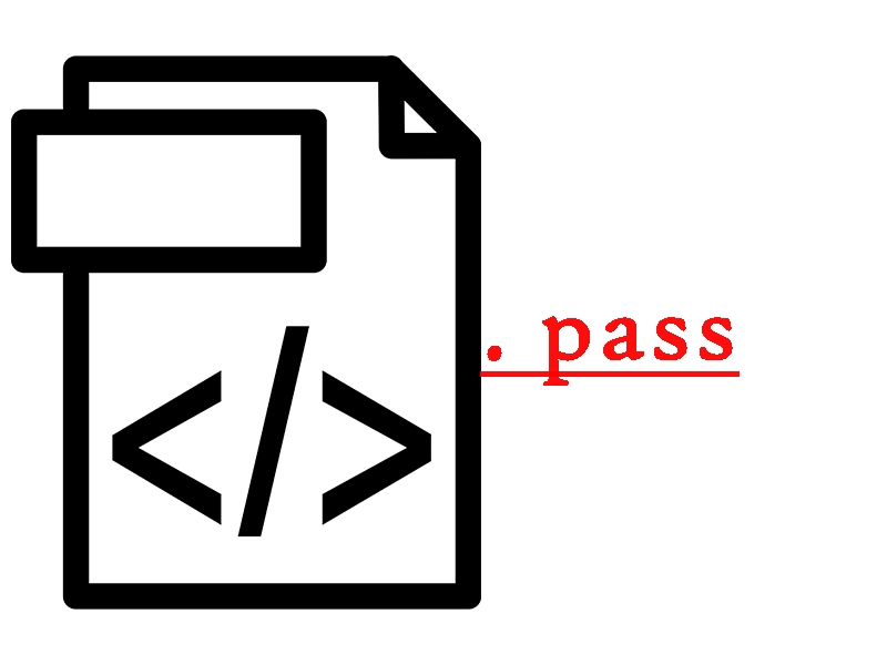 Файл с расширением pass Файл с расширением pass