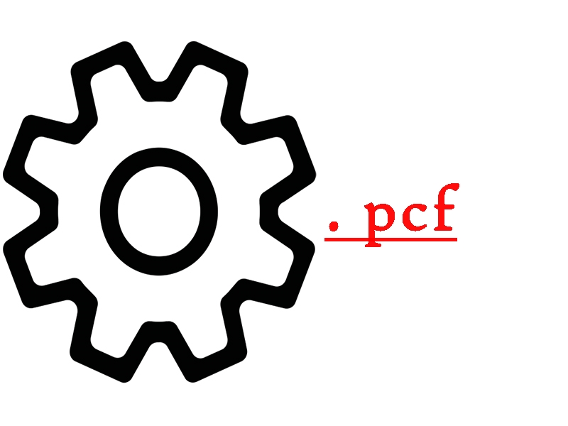 Файл с расширением pcf Файл с расширением pcf