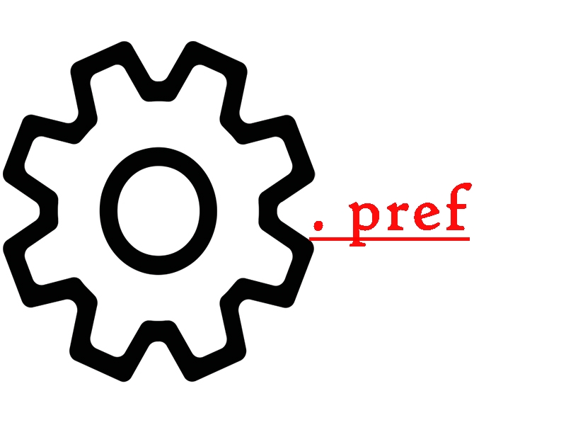 Файл с расширением pref Файл с расширением pref