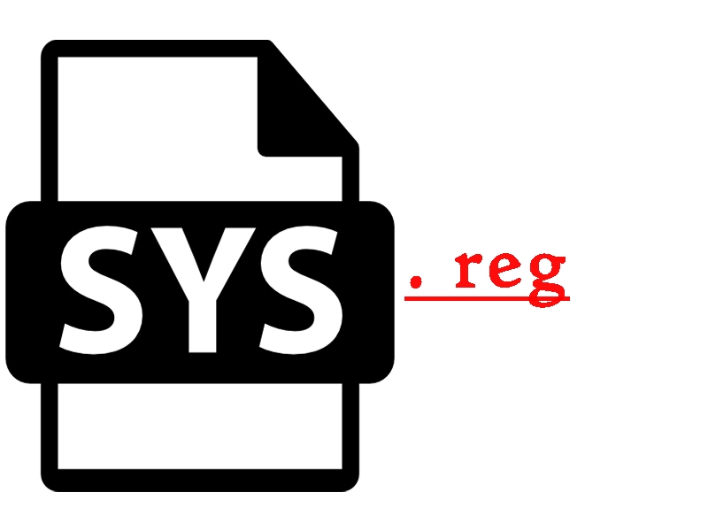 Файл с расширением reg Файл с расширением reg