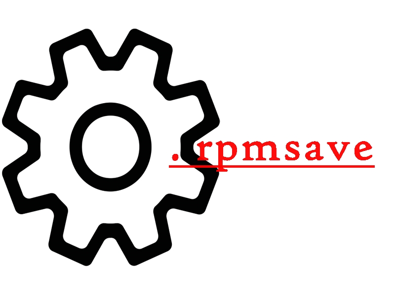 Файл с расширением rpmsave Файл с расширением rpmsave