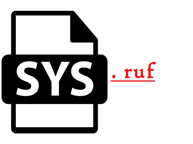 Файл с расширением ruf Файл с расширением ruf