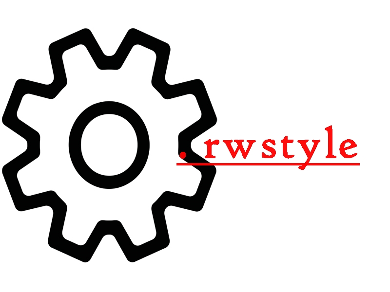Файл с расширением rwstyle Файл с расширением rwstyle
