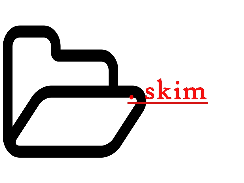 Файл с расширением skim Файл с расширением skim