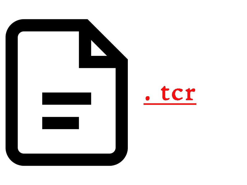 Файл с расширением tcr Файл с расширением tcr